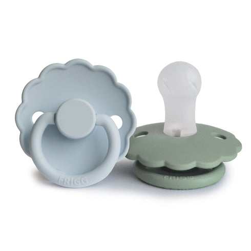 FRIGG Daisy Silicone Baby Pacifier | 2-Pack